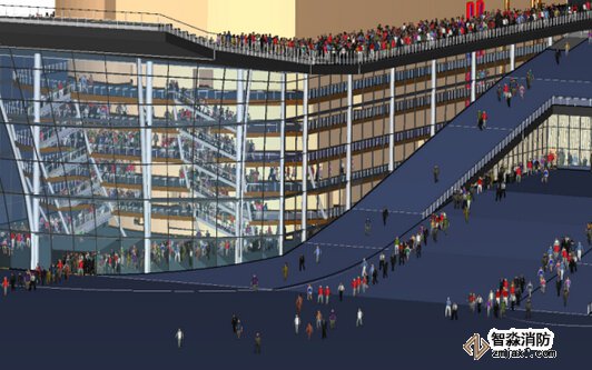 消防安全評(píng)估人員疏散能力模擬分析軟件Pathfinder6